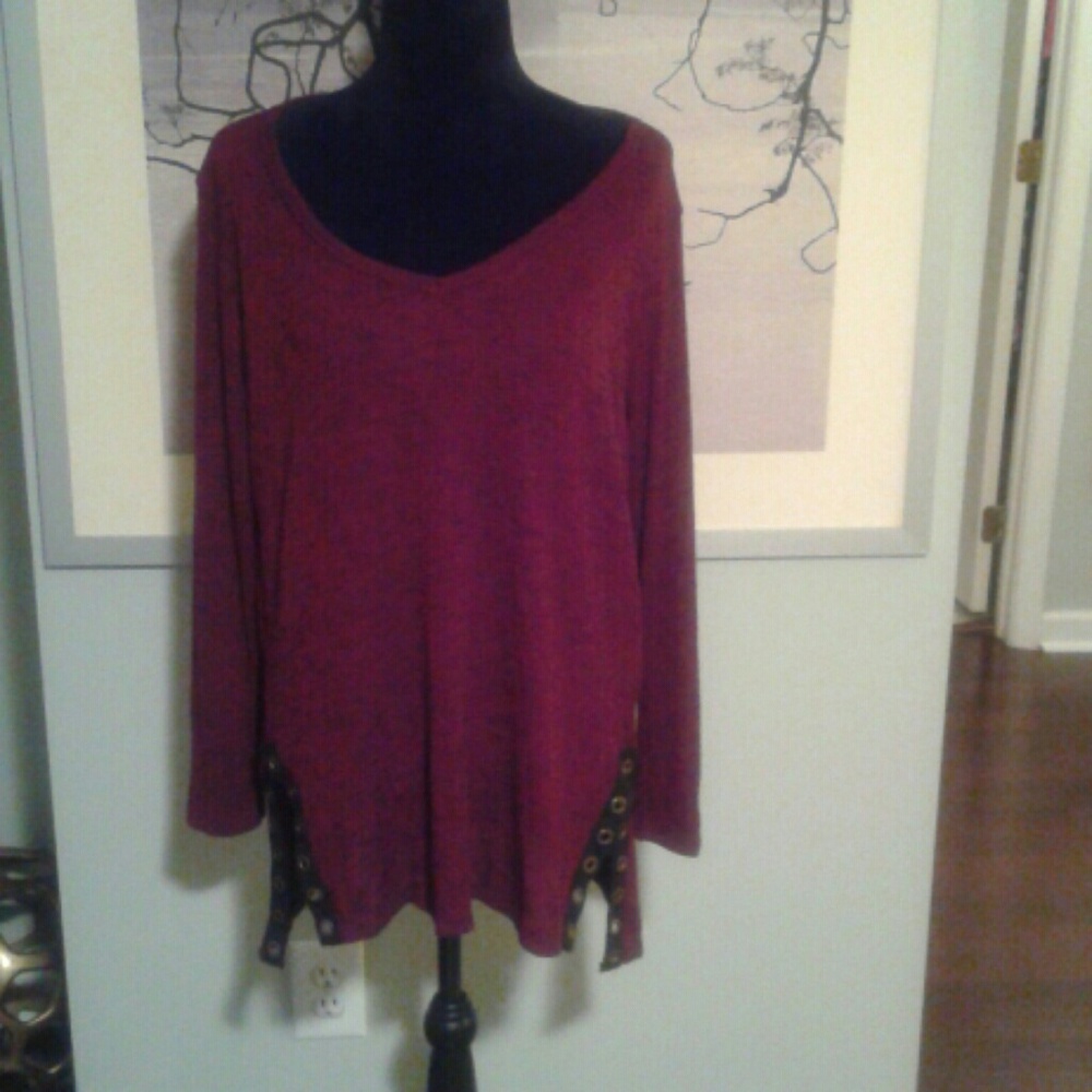 Burgundy Sweater